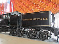 [photo, Baltimore & Ohio Railroad Museum, 
901 West Pratt St. (at Poppleton St.), Baltimore, Maryland]
