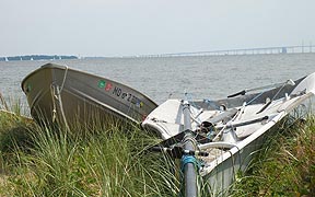 [photo, Boats at Bayridge on Chesapeake Bay, Annapolis, Maryland]