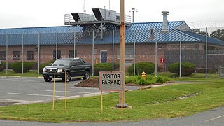 [photo, Minimum Security Compound, Eastern Correctional Institution Annex, 30430 Revells Neck Road, Westover, Maryland]