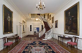 [photo, Entrance Hall, Government House, Annapolis, Maryland]