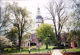 [photo, State House (from East St.), Annapolis, Maryland]