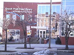 [photo, Southeast Anchor Branch, Enoch Pratt Free Library, 3601 Eastern Ave., Highlandtown, Baltimore, Maryland]