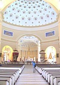 [photo, Interior, Basilica of the National Shrine of the Assumption of the Blessed Virgin Mary, 409 Cathedral St., Baltimore, Maryland]