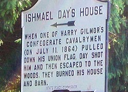 [photo, Ishmael Day House historical marker, Sunshine Ave., near Kingsville (Baltimore County), Maryland]