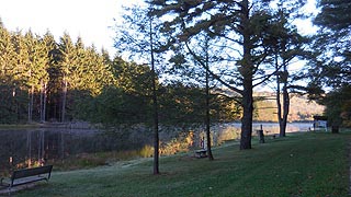 [photo, New Germany Lake, New Germany State Park, Grantsville, Maryland]