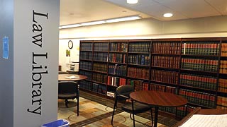 [photo, Law Library, Howard County Courthouse, 8360 Court Ave., Ellicott City, Maryland]