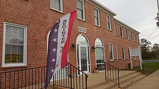 [photo, Board of Elections, 41650 Tudor Hall Road, Leonardtown, Maryland]