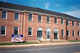 [photo, St. Mary's County Board of Elections, 41650 Tudor Hall Road, Leonardtown, Maryland]