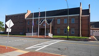 [photo, Talbot County Department of Corrections, Public Safety Center, 115 West Dover St., Easton, Maryland]