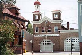 [photo, Historic Waterwitch Firehouse, East St., Annapolis, Maryland]