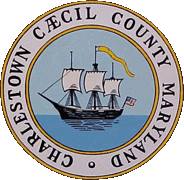 [photo, Town Seal, Charlestown, Maryland]