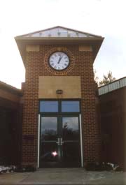 [photo, Town Office entrance, 4301 Willow Lane, Chevy Chase, Maryland]