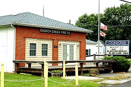 [Fire Hall, 1902 Church Creek Road, Church Creek, Maryland]