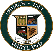 [photo, Town Seal, Church Hill, Maryland]
