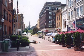 [photo, Street scene, Baltimore St., Cumberland, Maryland]