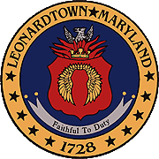 [Town Seal, Leonardtown, Maryland]