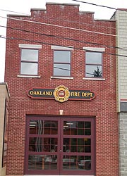[photo, Oakland Volunteer Fire Department, 31 South Third St., Oakland, Maryland]