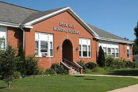 [Municipal Building, 5585 Main St., Rock Hall, Maryland]
